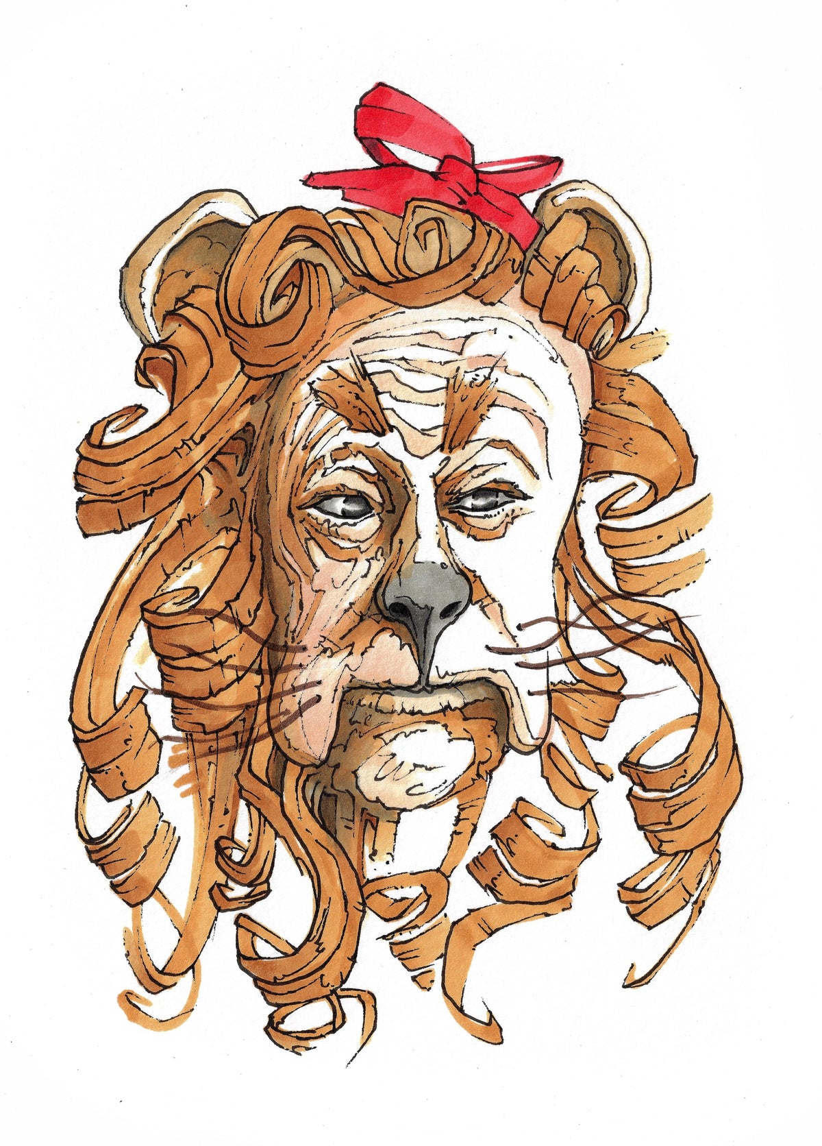 Cowardly Lion (1025-3)
