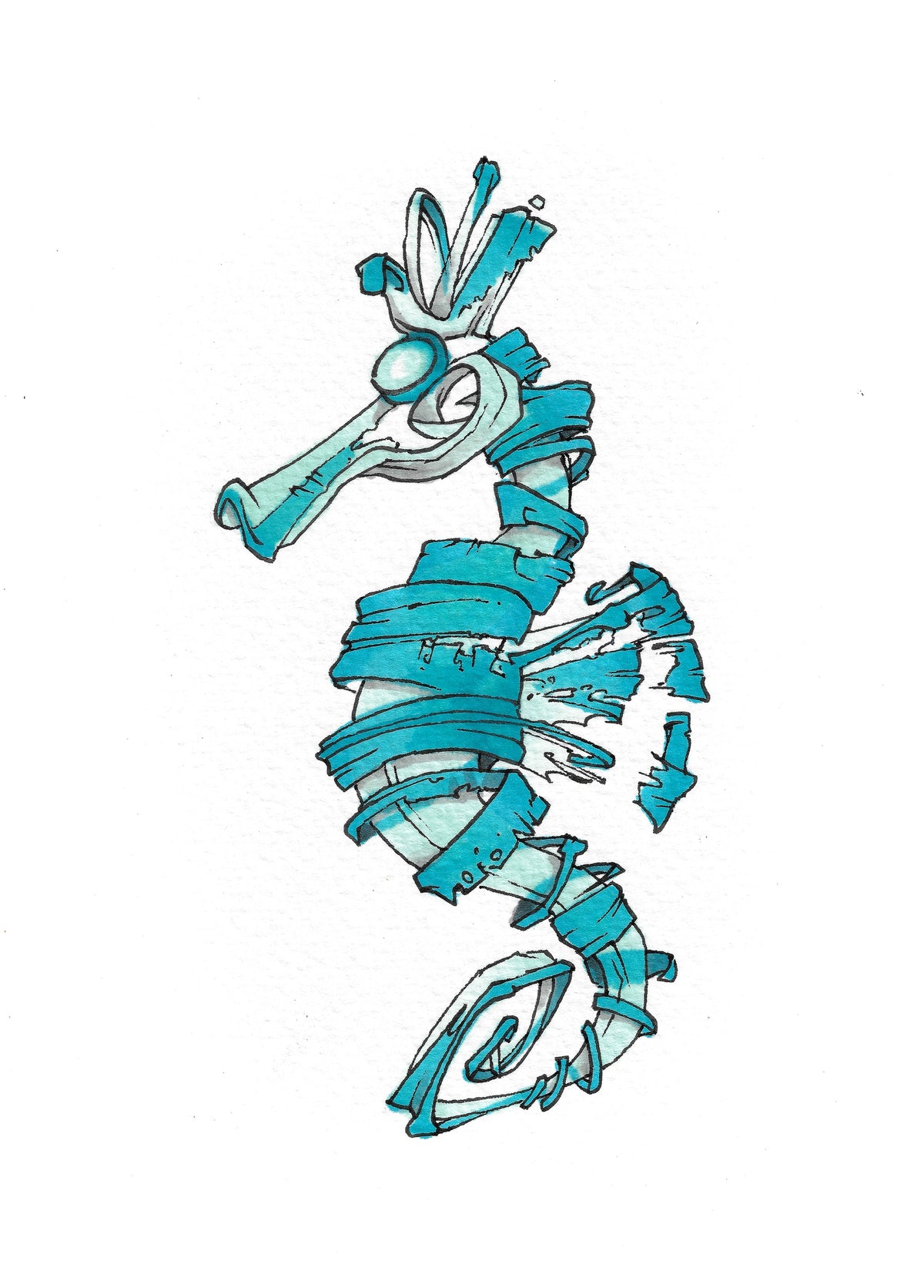 Seahorse Blue (3008)